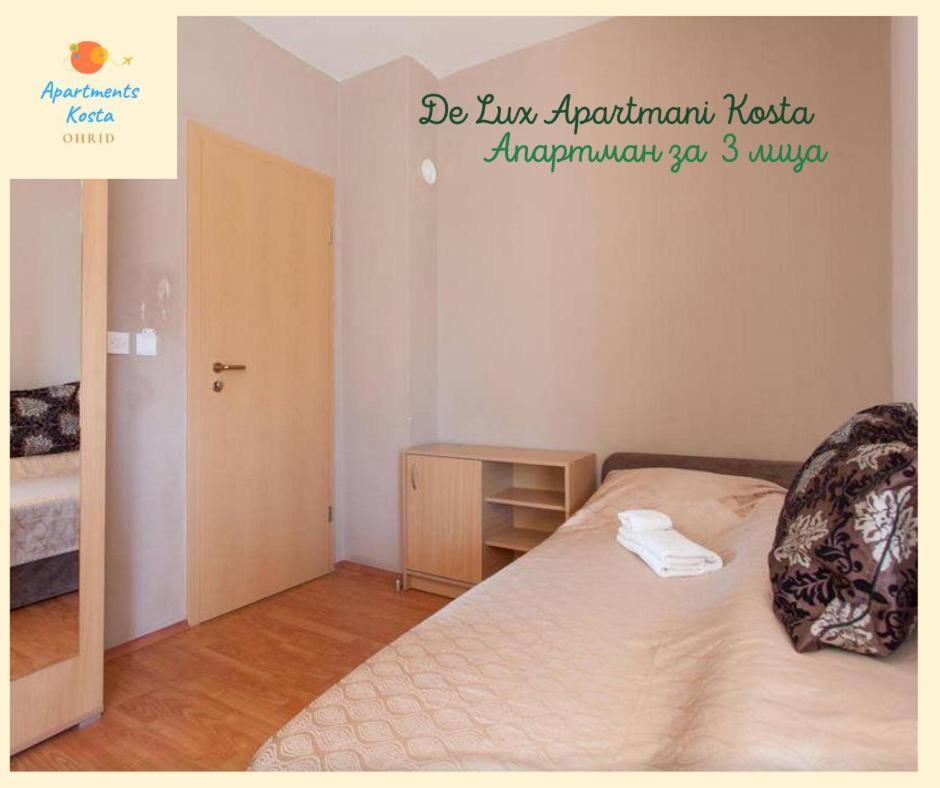 De Lux Apartments Kosta Center Ohrid Eksteriør bilde