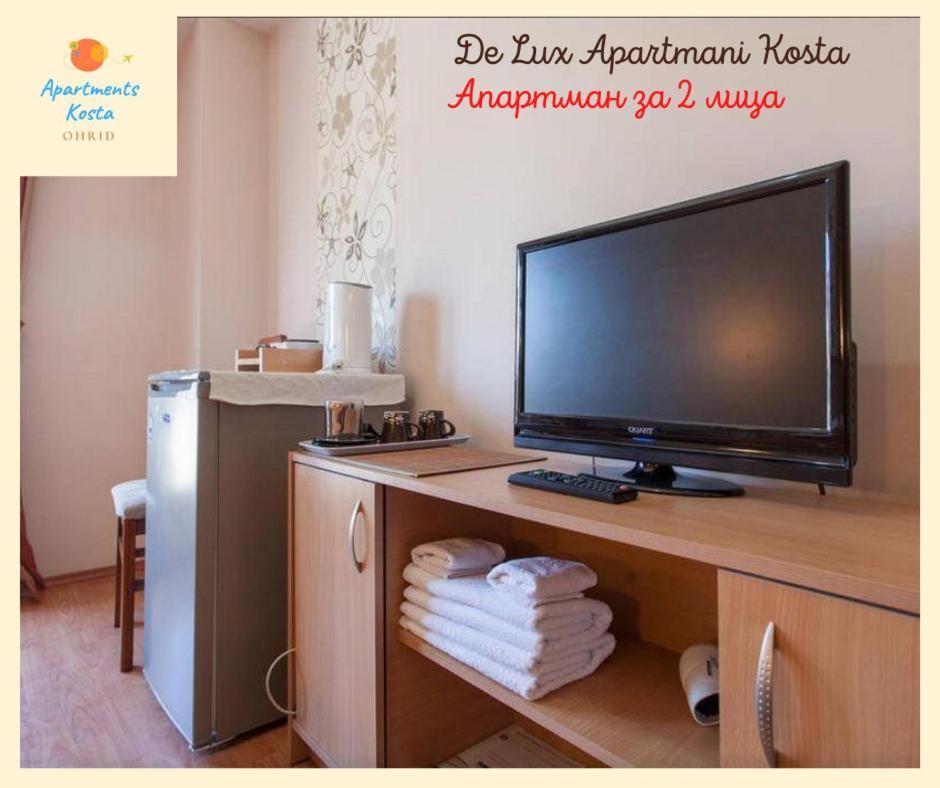 De Lux Apartments Kosta Center Ohrid Eksteriør bilde