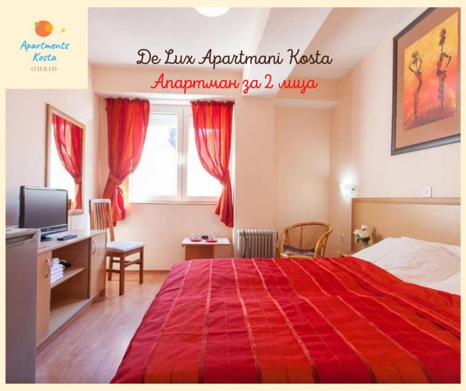 De Lux Apartments Kosta Center Ohrid Eksteriør bilde