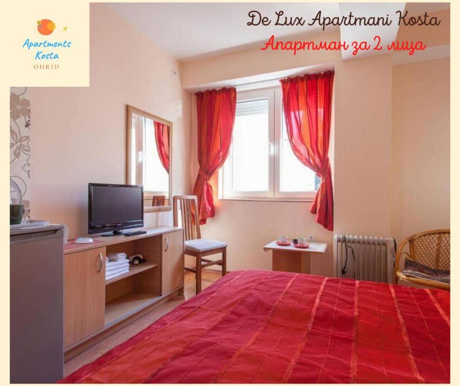 De Lux Apartments Kosta Center Ohrid Eksteriør bilde