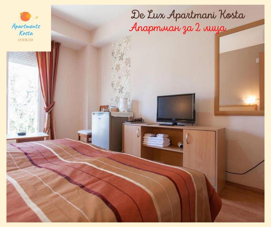 De Lux Apartments Kosta Center Ohrid Eksteriør bilde
