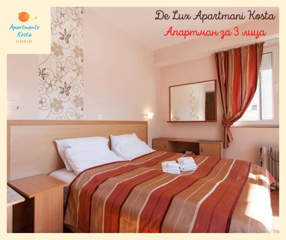 De Lux Apartments Kosta Center Ohrid Eksteriør bilde